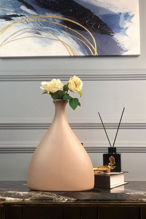 گلدان صورتی سرامیک AstreHome - کد 166235276