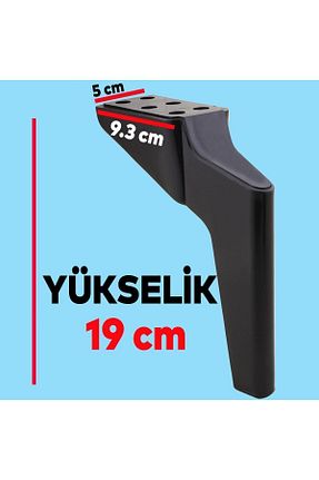 یراق آلات مبل مشکی Badem10 - کد 776560839