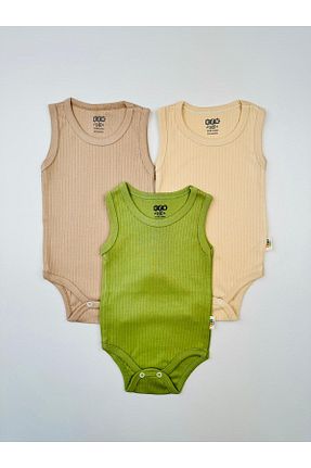 بادی و سرهمی نوزادی رنگی بچه گانه پنبه ای EFU BABY - کد 853793426