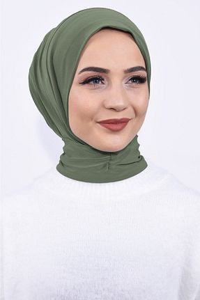 روسری سبز پنبه ای Organic Scarfs - کد 738488369