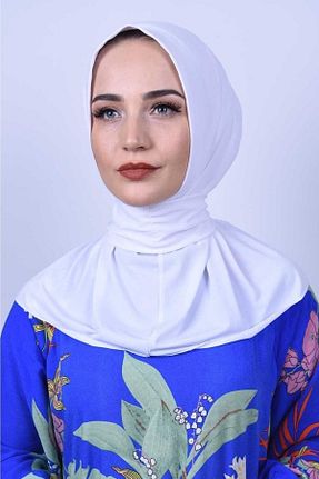 روسری سفید پنبه ای Organic Scarfs - کد 738433435