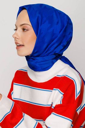 شال سرمه ای زنانه پنبه ای VALORSCARF - کد 853822927