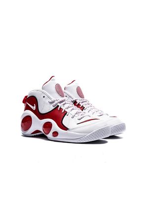 کفش بسکتبال قرمز مردانه چرم اصل Nike - کد 816604940