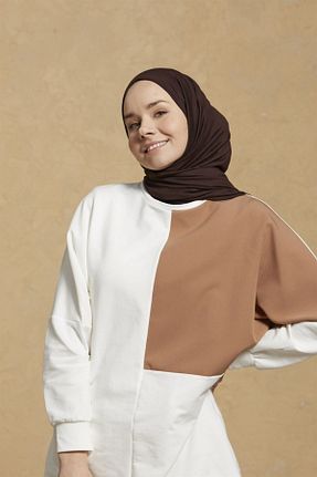 شال سرمه ای زنانه ویسکون HFSCARFS - کد 259253043