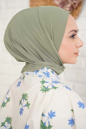 شال سبز زنانه پنبه ای Organic Scarfs - کد 472868855