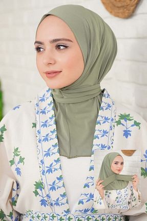 شال سبز زنانه پنبه ای Organic Scarfs - کد 472868855