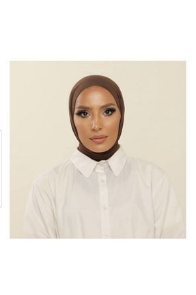 شال قهوه ای زنانه ویسکون Genel Markalar - کد 176504539