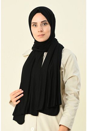 شال مشکی زنانه ویسکون Genel Markalar - کد 128512164