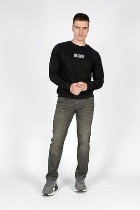 سوئیشرت مشکی مردانه ساده Lee Cooper - کد 853861400