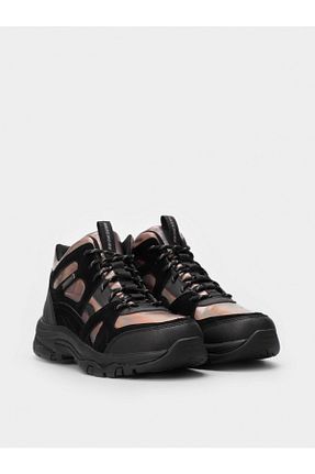 بوت / نیم بوت مشکی زنانه چرم مصنوعی Skechers - کد 369123799