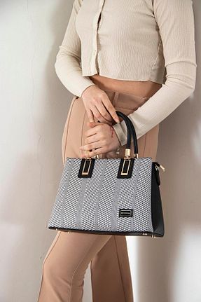 کیف دستی مشکی زنانه سایز متوسط Silver Polo - کد 131443969