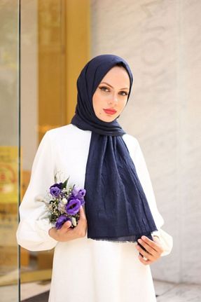 شال سرمه ای زنانه asellina - کد 259957690