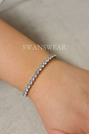 دستبند جواهر زنانه سنگ swanswear level up your nudity giyilir mücevher - کد 592330327