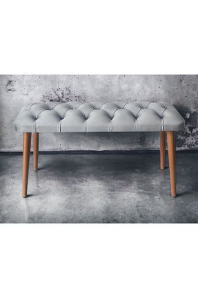 صندلی آشپزخانه سرمه ای چوب Dekoramis - کد 355108870