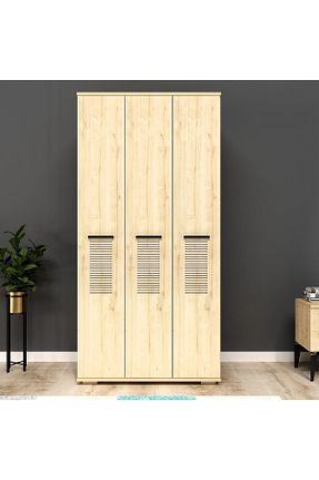 کمد و کمد لباس بژ Kapaklı DemonteHome - کد 854046831
