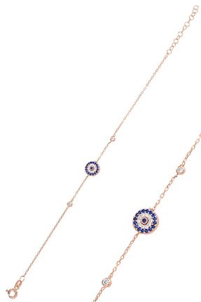دستبند نقره صورتی زنانه 925 عیار Söğütlü Silver - کد 230181654