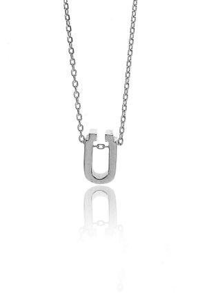 گردنبند نقره صورتی زنانه 925 عیار Söğütlü Silver - کد 3741923