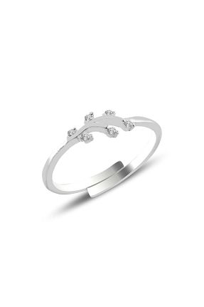 انگشتر نقره زنانه زیرکن Söğütlü Silver - کد 167830889