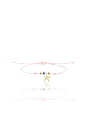 دستبند نقره طلائی زنانه 925 عیار Söğütlü Silver - کد 833094242