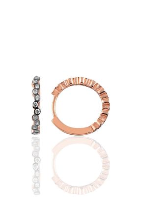 گوشواره نقره صورتی زنانه 925 عیار Söğütlü Silver - کد 41764120