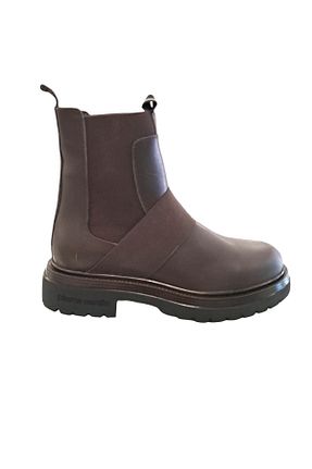بوت / نیم بوت قهوه ای مردانه چرم خالص Pierre Cardin - کد 854047692