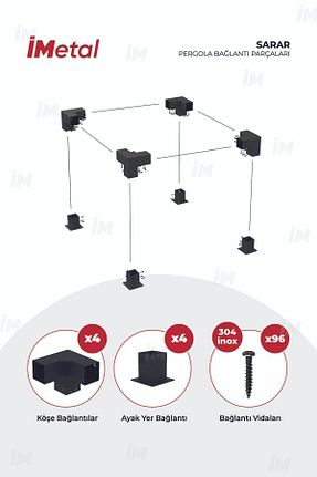 یراق آلات مبل طوسی imetal - کد 839399416