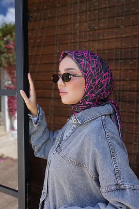 روسری مشکی پنبه ای Silk Home - کد 846964978