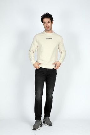 سوئیشرت سفید مردانه ساده Lee Cooper - کد 849635573
