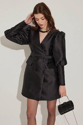 کت مشکی زنانه رگولار Hooopstore - کد 818432746