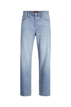 شلوار جین آبی مردانه پاچه ساده Jack & Jones - کد 851096075