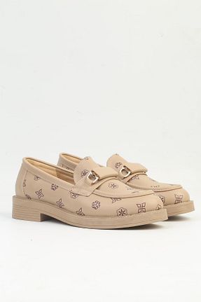 کفش کژوال بژ زنانه پاشنه کوتاه (1 - 4 سانتی متر) Pierre Cardin - کد 853816735