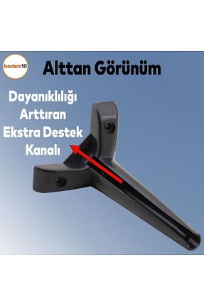 یراق آلات مبل مشکی Badem10 - کد 470977409
