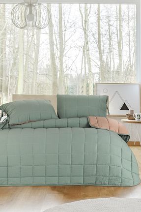 روتختی دونفره سبز پنبه ای POMELO HOME - کد 837767235