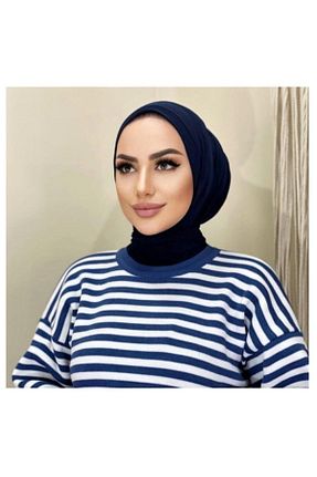 شال سرمه ای زنانه ویسکون Feraşet Çanta&Bijuteri - کد 221114050