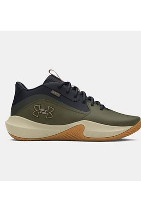 کفش بسکتبال سبز مردانه میکروفیبر Under Armour - کد 853933042