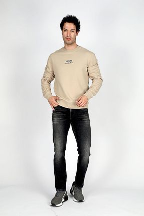 سوئیشرت بژ مردانه چاپی Lee Cooper - کد 853860598