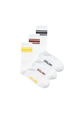 جوراب اسپرت سفید مردانه Jack & Jones - کد 853877095