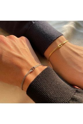 دستبند نقره طلائی زنانه 925 عیار Ra jewels - کد 368548588