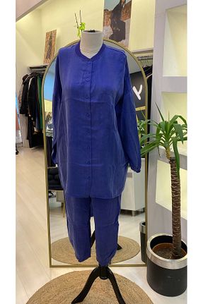 کت حجاب سرمه ای زنانه 3/4 Boy Invee - کد 820341391