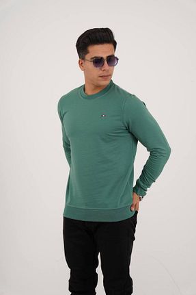سوئیشرت سبز مردانه İpliği Boyalı Est Estola - کد 853902461