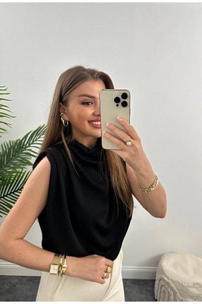 بلوز مشکی زنانه ساده VENAKA - کد 853949101