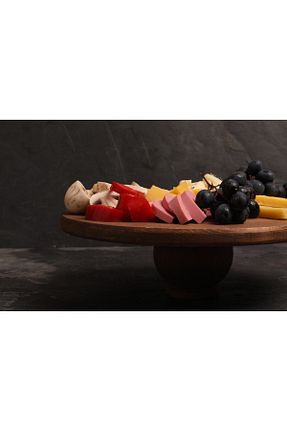 بشقاب قهوه ای چوب Rabo Craft - کد 743856419