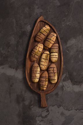 بشقاب قهوه ای چوب Rabo Craft - کد 793087879
