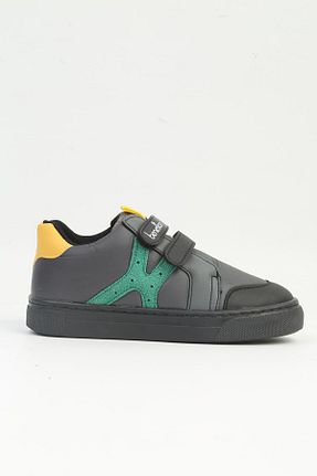کفش اسنیکر طوسی بچه گانه چسبی Benetton - کد 853999677