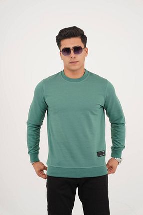 سوئیشرت سبز مردانه İpliği Boyalı Est Estola - کد 854010086