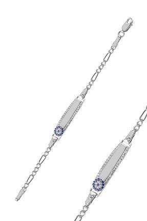 دستبند نقره سفید بچه گانه 925 عیار Söğütlü Silver - کد 4745583