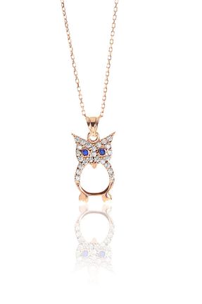 گردنبند نقره صورتی زنانه 925 عیار Söğütlü Silver - کد 5048516