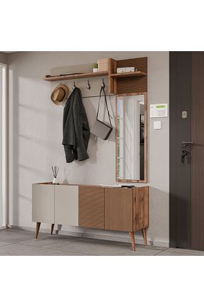 قفسه کت قهوه ای Suntalam Mezza - کد 854055713