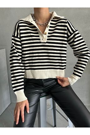 پلیور نباتی زنانه رگولار BEJNA - کد 853418269