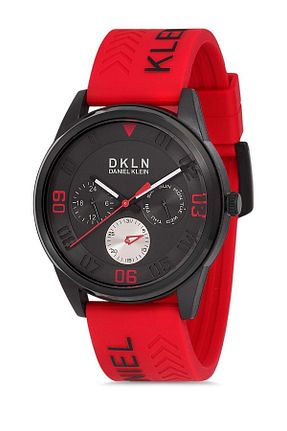 ساعت مچی قرمز مردانه 55 میلی متر و بالاتر Daniel Klein - کد 64688588